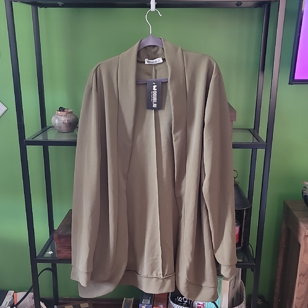 Doublju Olive Lightweight Jacket
